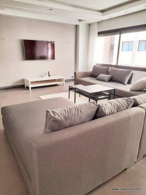 Racine: appartement meublé de 160 m²,  2 chambres. - الدار البيضاء (2)