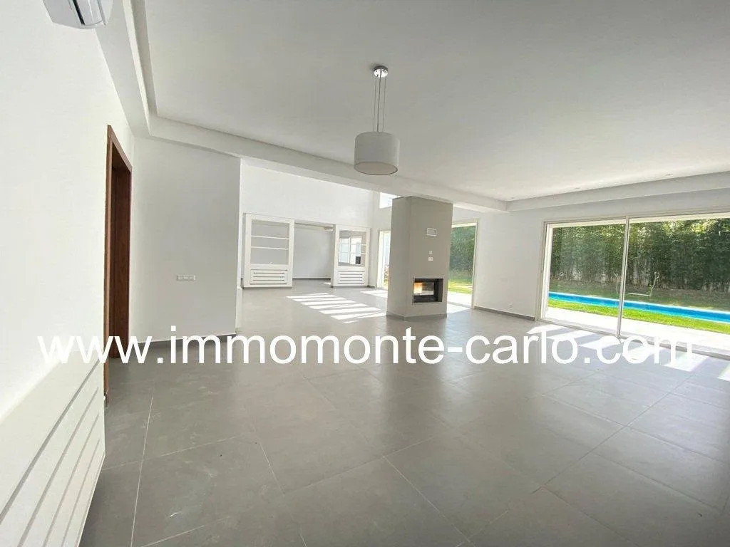 Villa d’architecte haut standing à louer  Rabat - الرباط (3)
