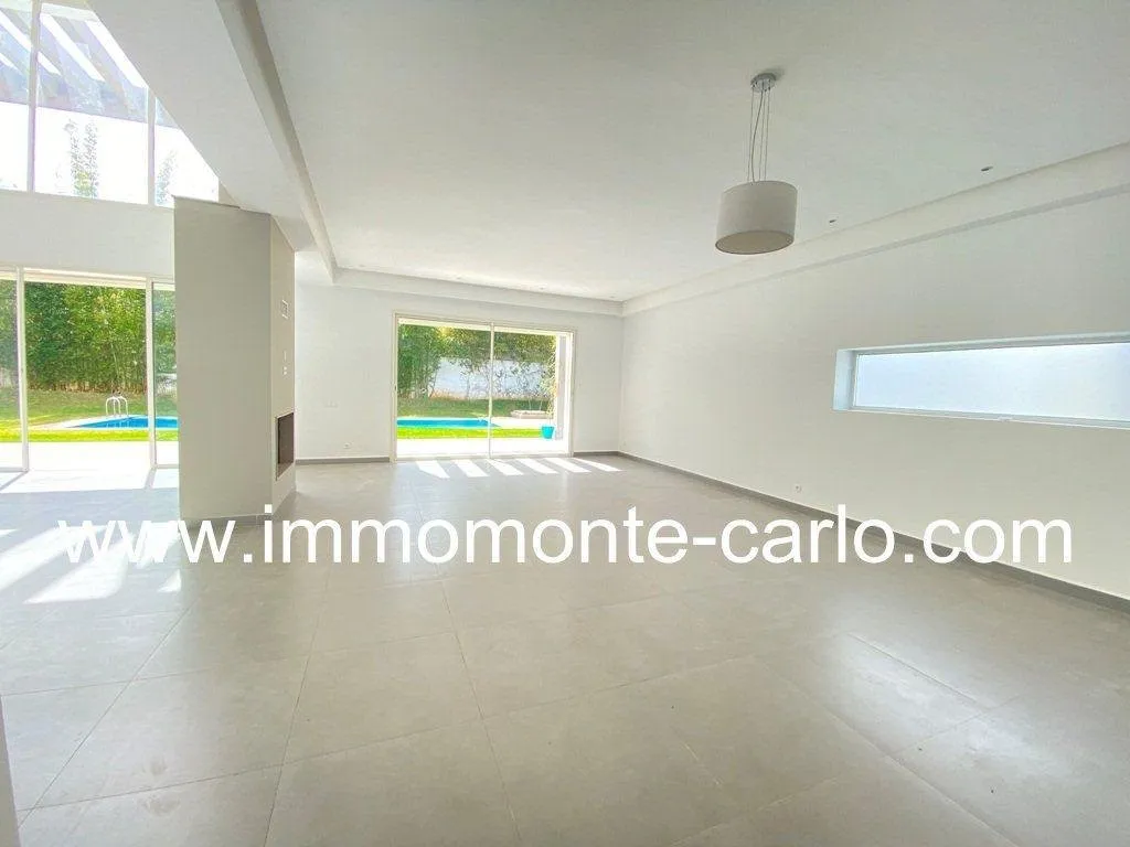 Villa d’architecte haut standing à louer  Rabat - الرباط (2)