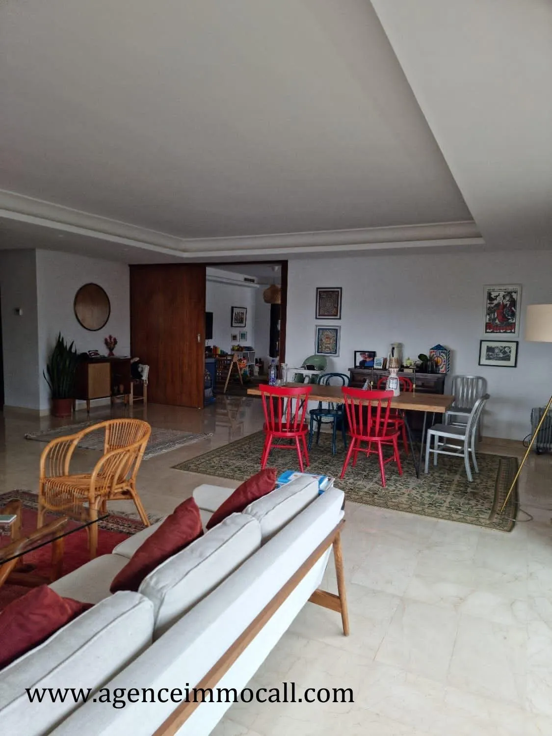 Appartement penthouse en location à Souissi - الرباط