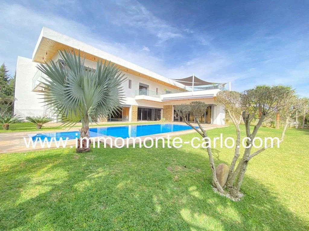 Villa neuve haut standing à Rabat quartier Souissi - الرباط