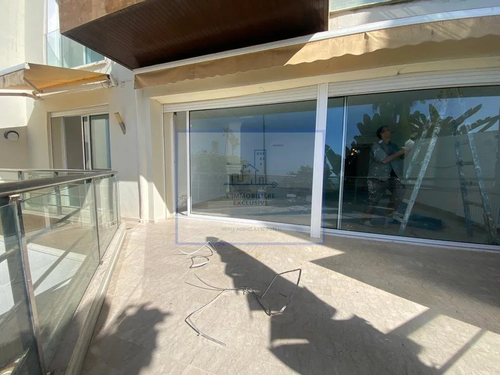 AIN DIAB-LOCATION-APPARTEMENT-TERRASSE-VUE MER - الدار البيضاء (4)