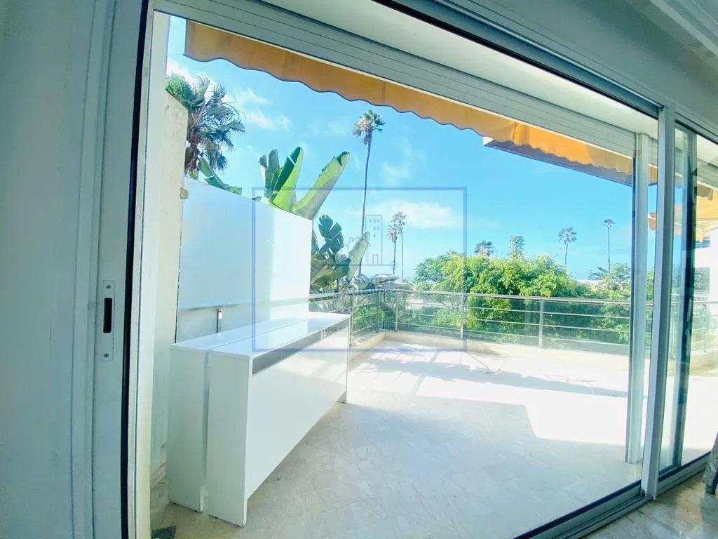 AIN DIAB-LOCATION-APPARTEMENT-TERRASSE-VUE MER - الدار البيضاء (2)