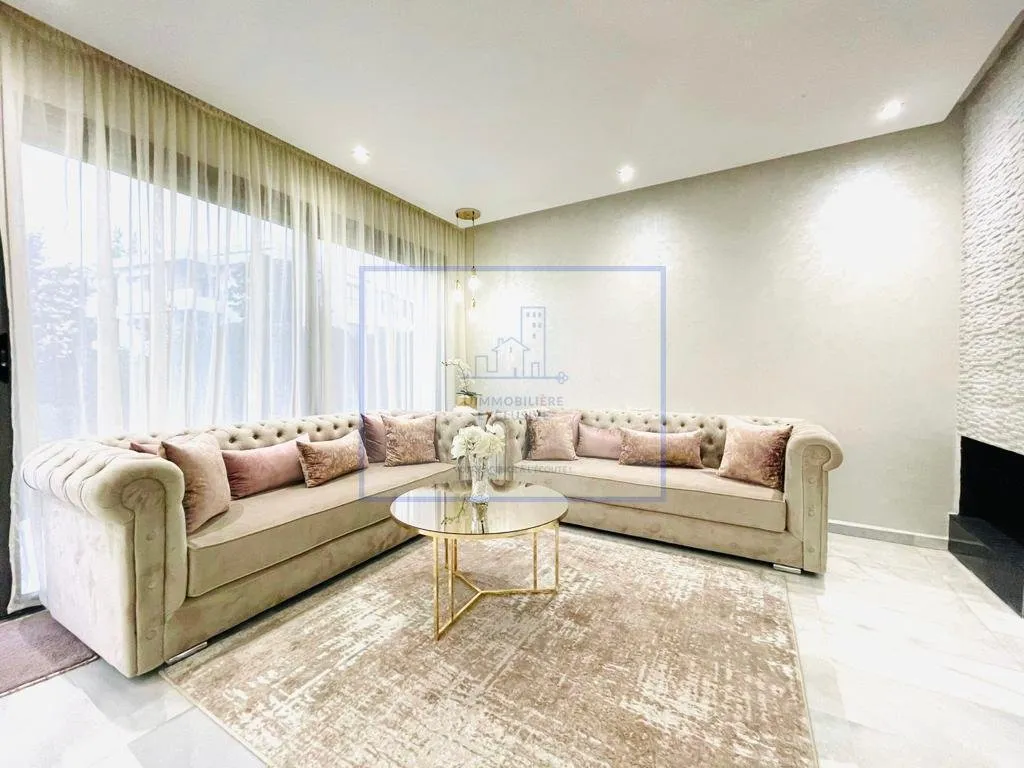 BOUSKOURA-LOCATION-APPARTEMENT-MEUBLE - بوسكورة (3)