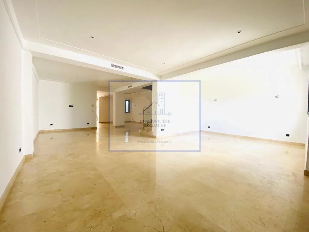 BOUSKOURA-VILLE VERTE-LOCATION-VILLA-VIDE-PISCINE- - بوسكورة
