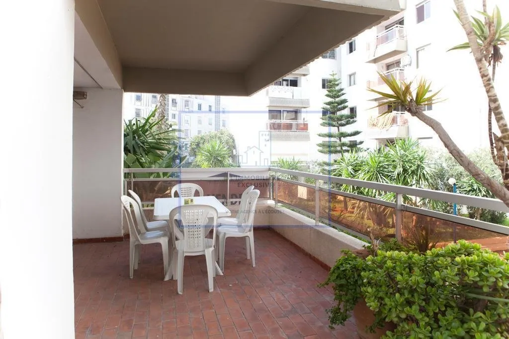 MAARIF-LOCATION-APPARTEMENT-MEUBLE-TERRASSE - الدار البيضاء
