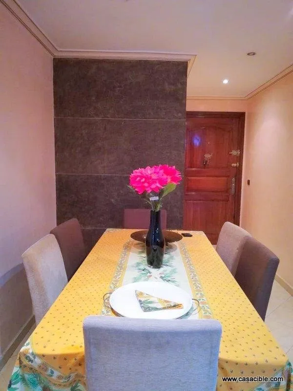 Maarif: appartement meublé 2 chambres terrasse. - الدار البيضاء (4)