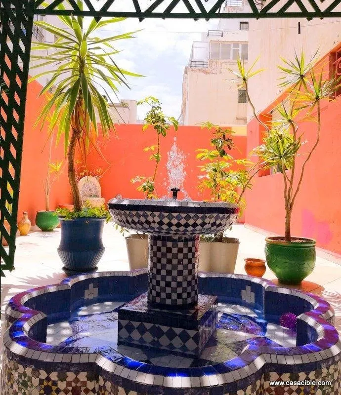 Maarif: appartement meublé 2 chambres terrasse. - الدار البيضاء