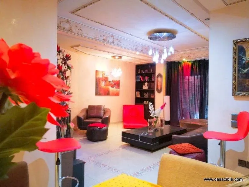 Maarif: appartement meublé 2 chambres terrasse. - الدار البيضاء (3)