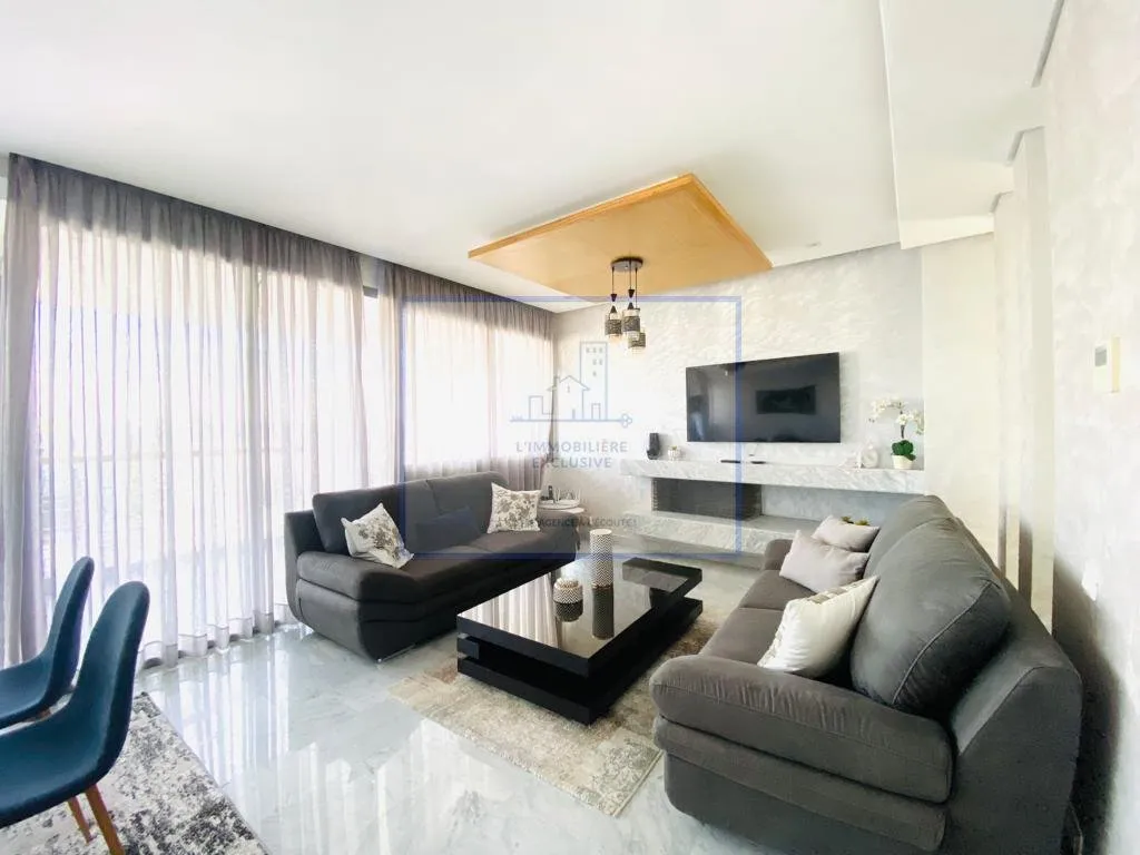BOUSKOURA-VILLE VERTE-LOCATION-APPARTEMENT-TERRASSE. - الدار البيضاء (2)