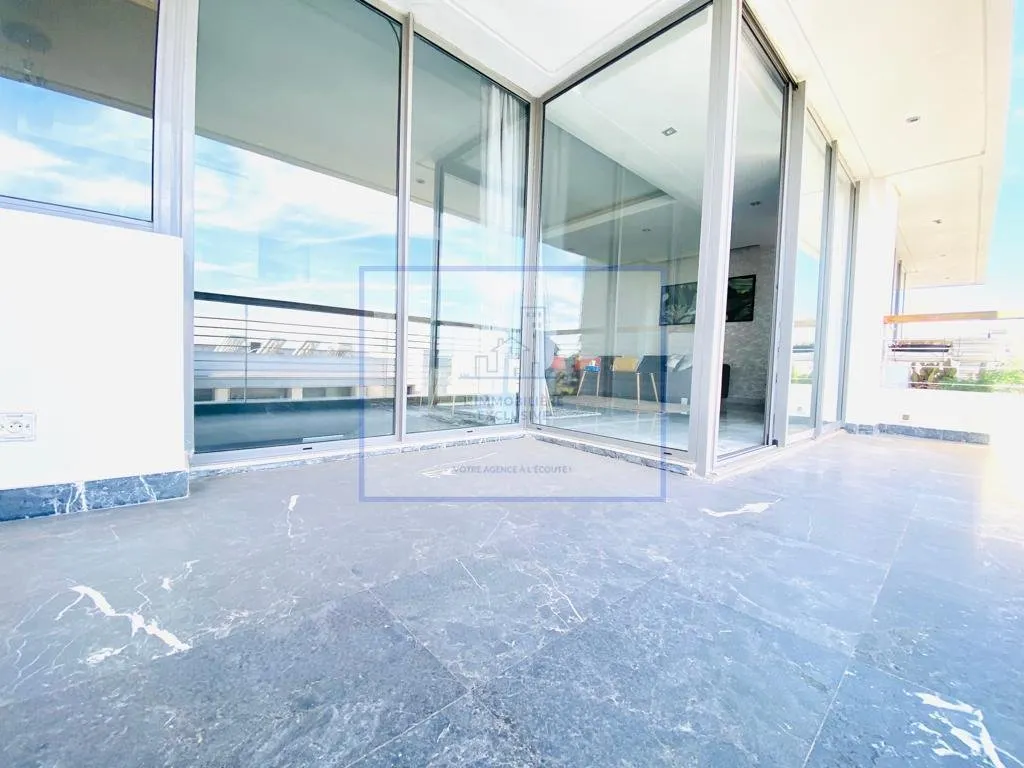 BOUSKOURA-VILLE VERTE-LOCATION-APPARTEMENT-TERRASSE. - الدار البيضاء