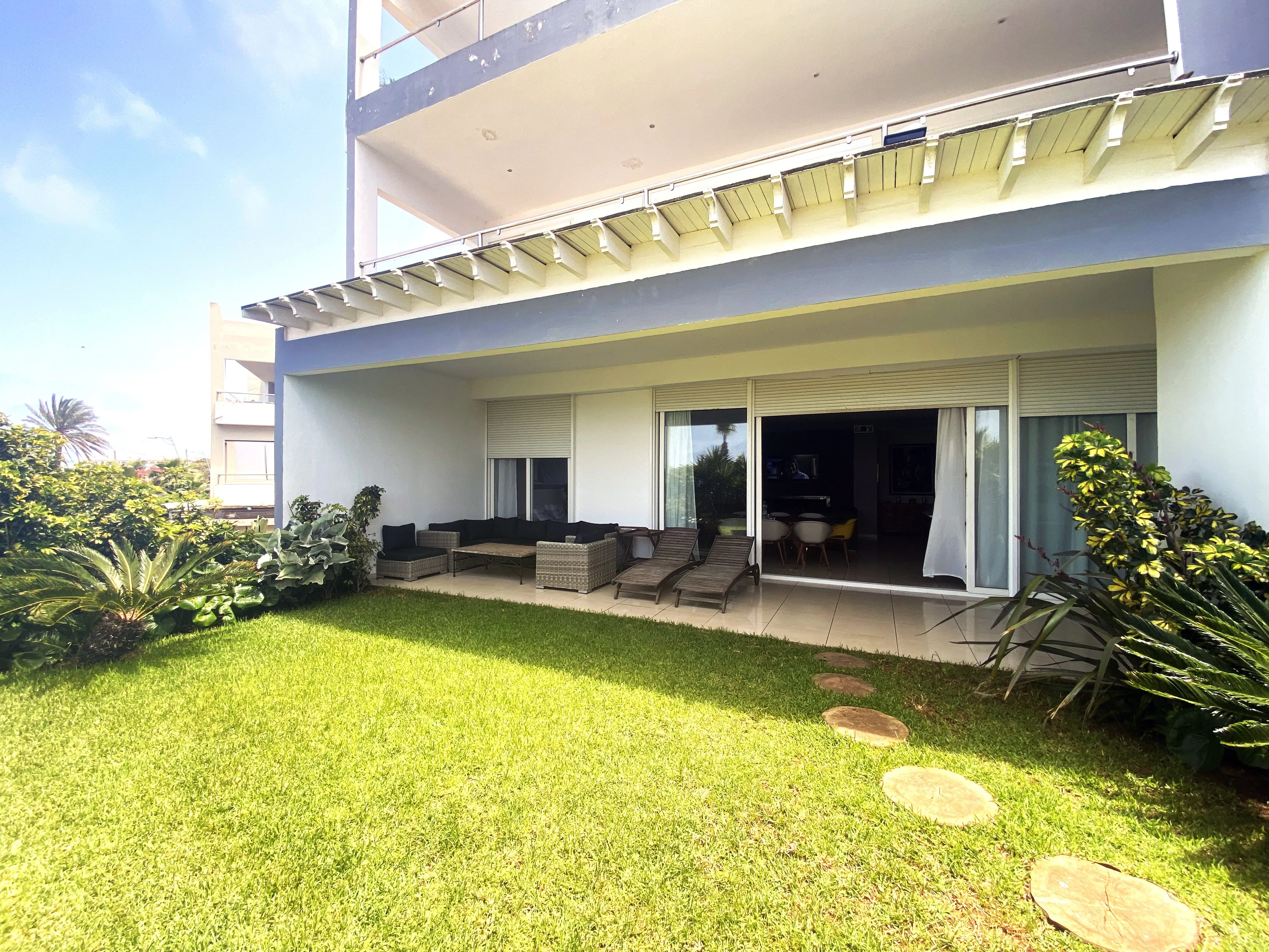 Appartement meublée en rez de jardin, proche de la mer. - الدار البيضاء