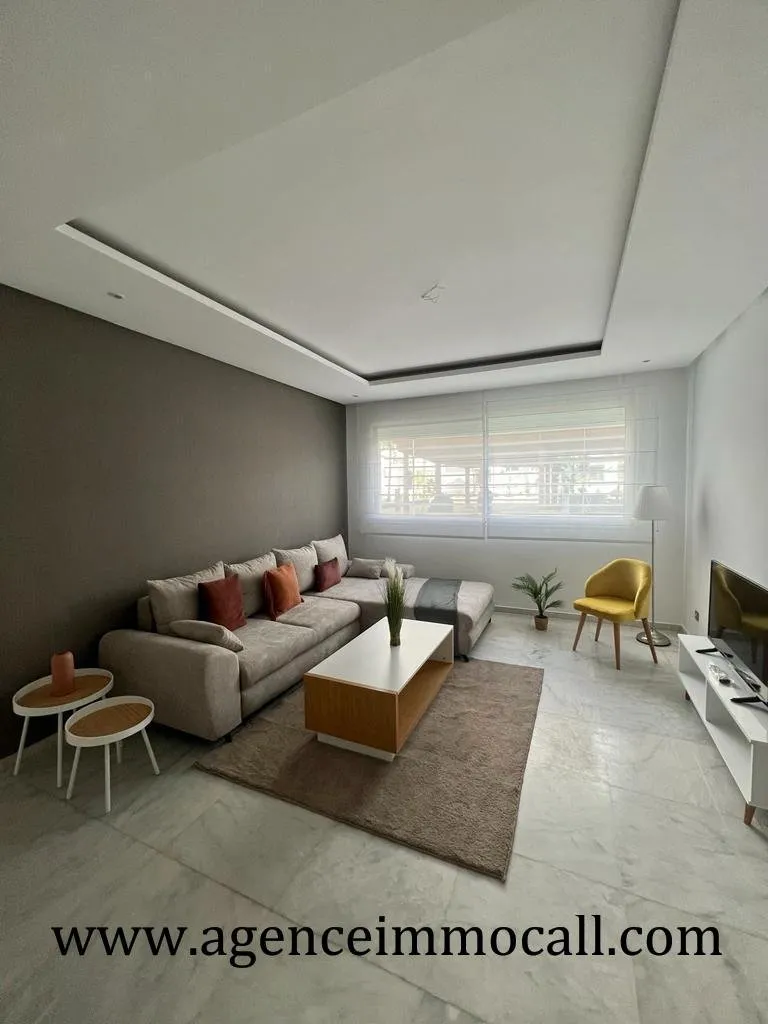 Appartement meublé en location à Hay Riad - الرباط