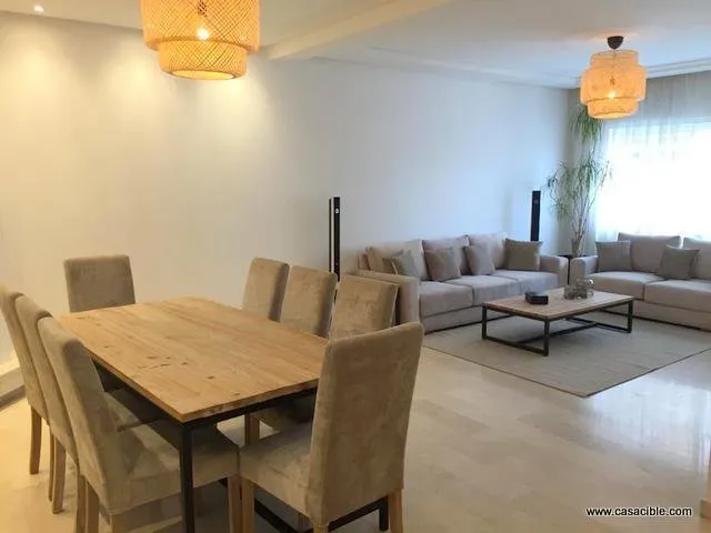 Racine: appartement meublé 3 chambres. - الدار البيضاء (3)
