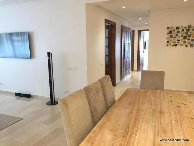 Racine: appartement meublé 3 chambres. - الدار البيضاء (4)