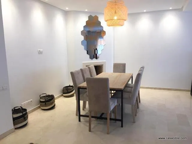 Racine: appartement meublé 3 chambres. - الدار البيضاء (2)