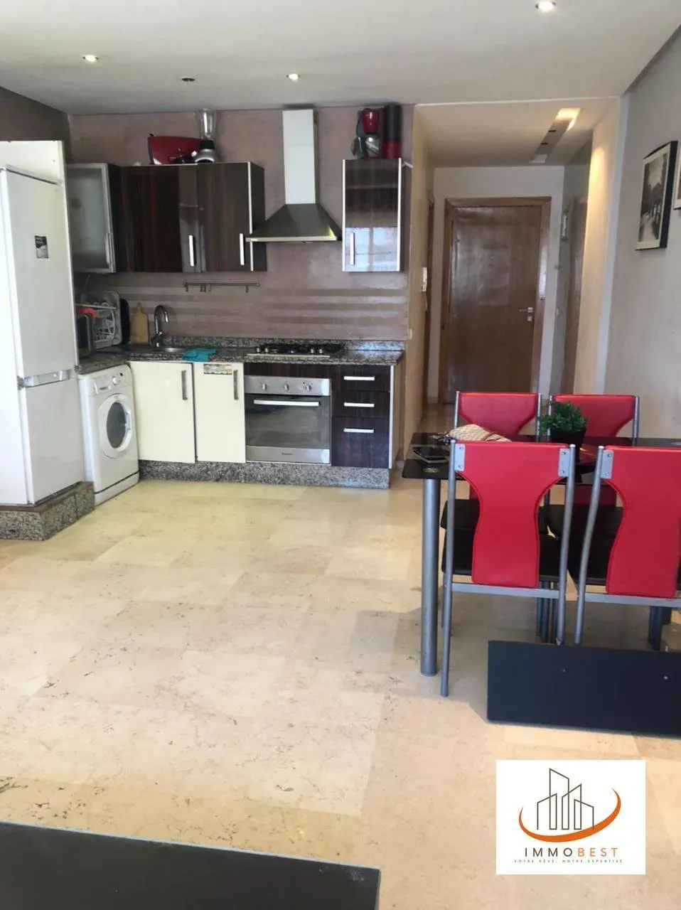 SOCRATE, joli Appartement meublé en location 1 CH - الدار البيضاء (4)