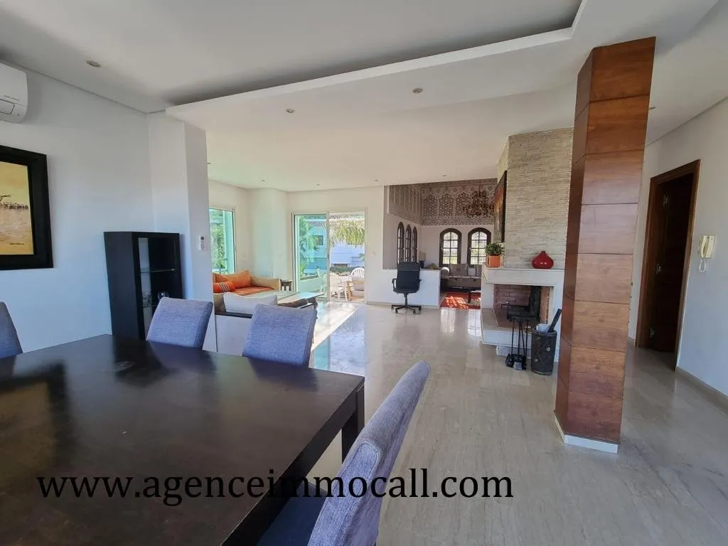 Villa à louer au quartier Harhoura-Rabat - تمارة (2)