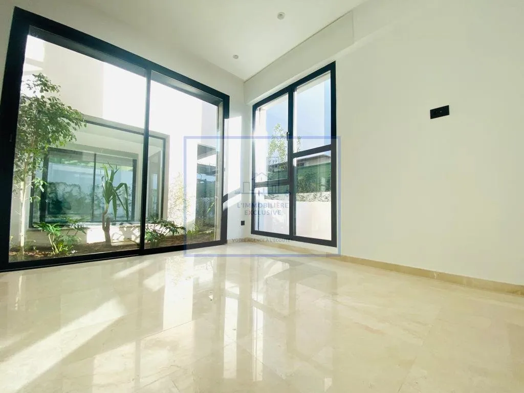 Bouskoura location villa piscine jardin terrasse - الدار البيضاء (2)