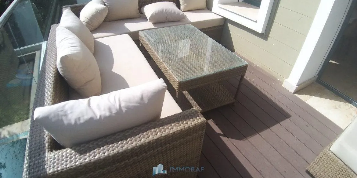 Location Appartement Meublé Bouskoura - الدار البيضاء (2)