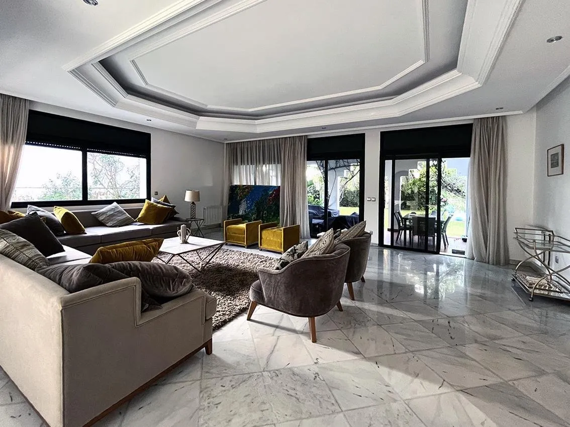 Villa luxueuse 6 chambres, jardin et piscine. - الدار البيضاء (4)