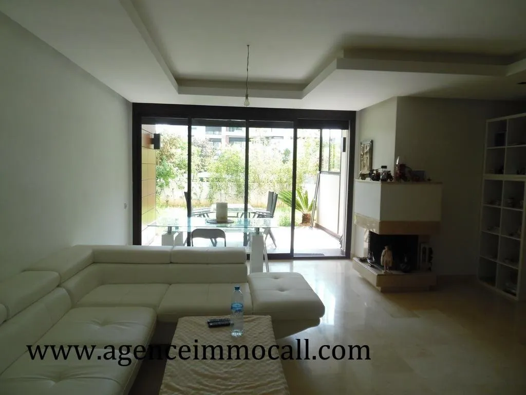 Appartement Rez de jardin à LOUER situé à Souissi - الرباط (3)