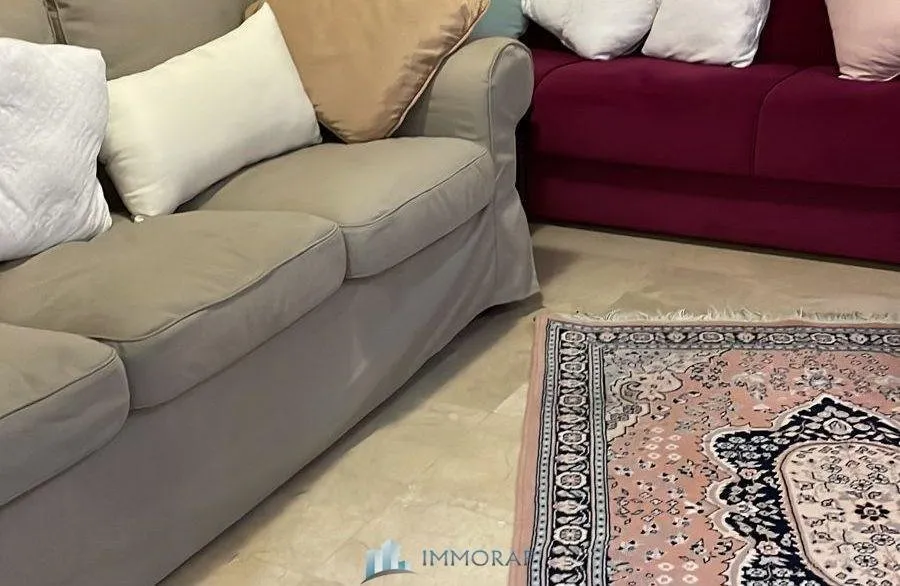 Location Appartement Rez De Jardin Meublé Bouskoura - الدار البيضاء (4)