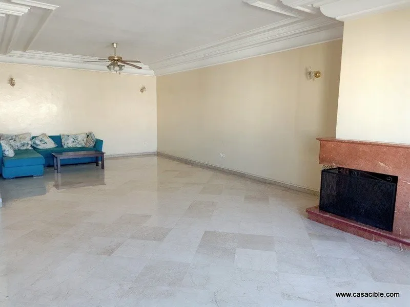 Palmier: Appartement meublé 204 m² 3 chambres terrasse. - الدار البيضاء (2)