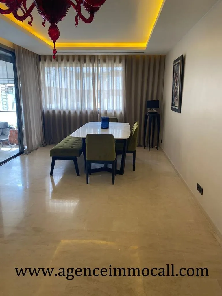 Appartement meublé moderne en location à SOUISSI - الرباط (2)