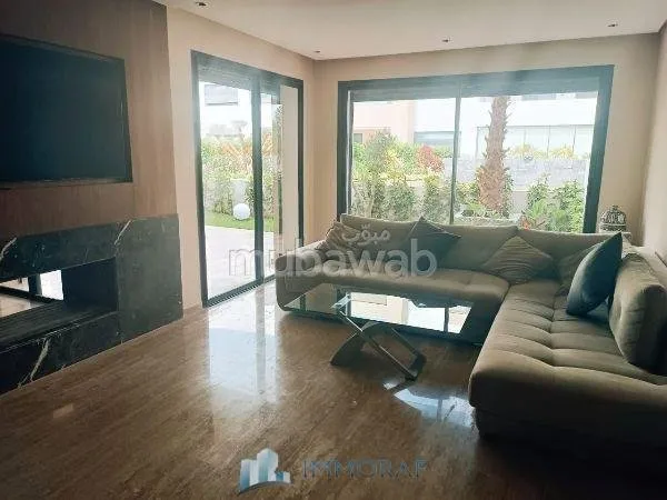 Location Appartement rez de jardin meublé à Dar Bouazza - الدار البيضاء (4)