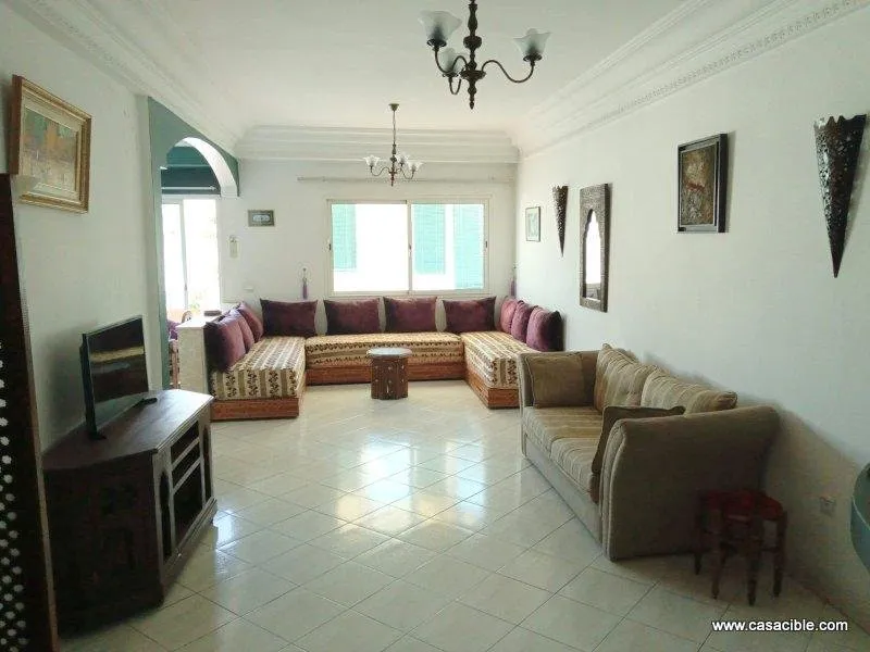 Bourgogne: appartement meublé avec terrasse. - الدار البيضاء (3)