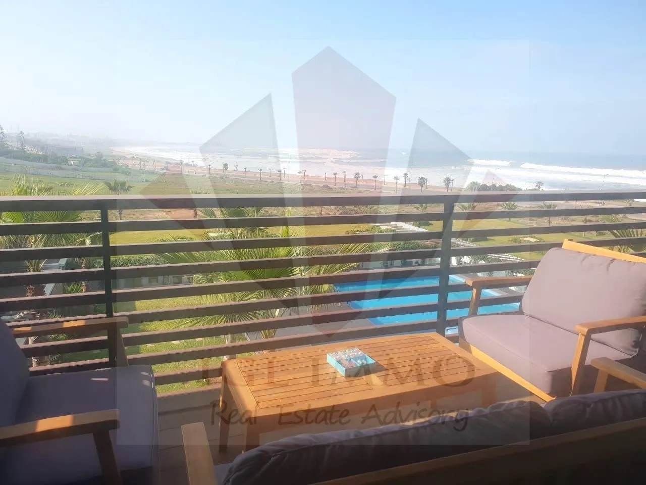 Magnifique appartement avec vue sur mer  à Dar Bouazza - الدار البيضاء