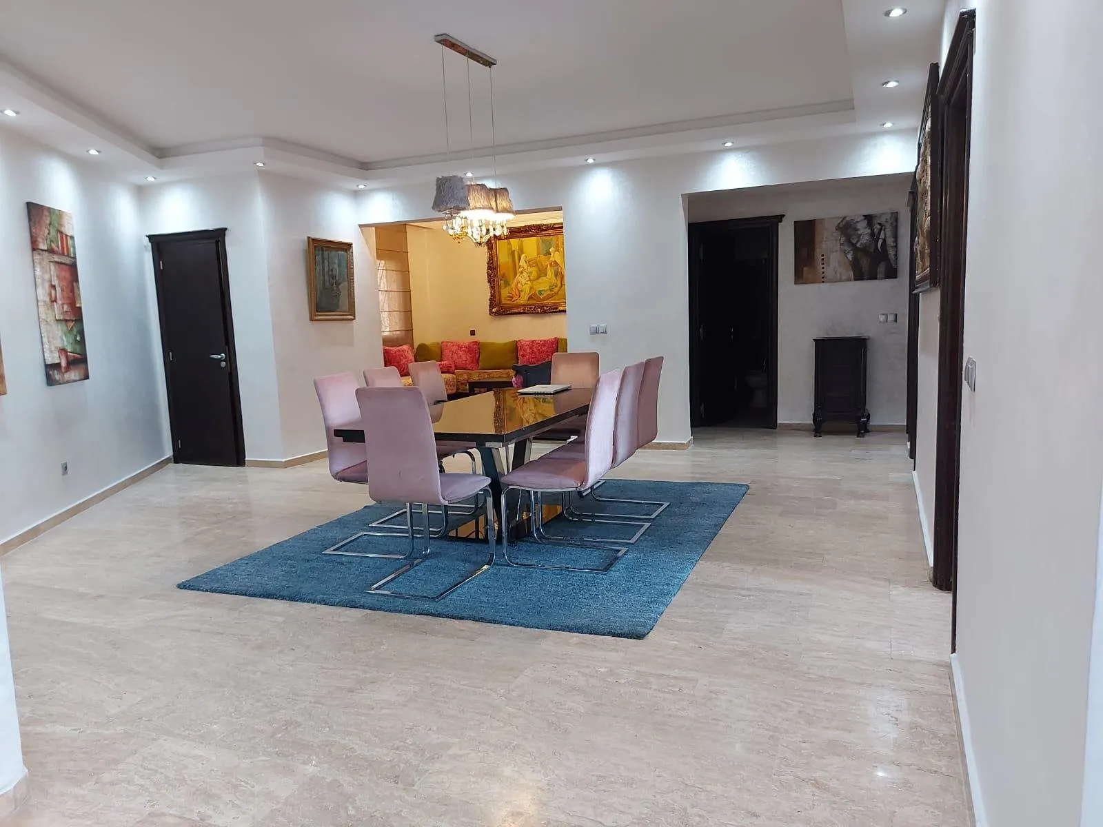 Location Appartement Meublé Quartier Bourgogne Casablanca - الدار البيضاء (4)