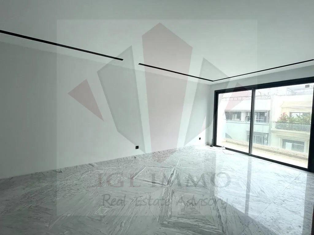 Appartement luxueux de 128m2 au quartier Racine - الدار البيضاء