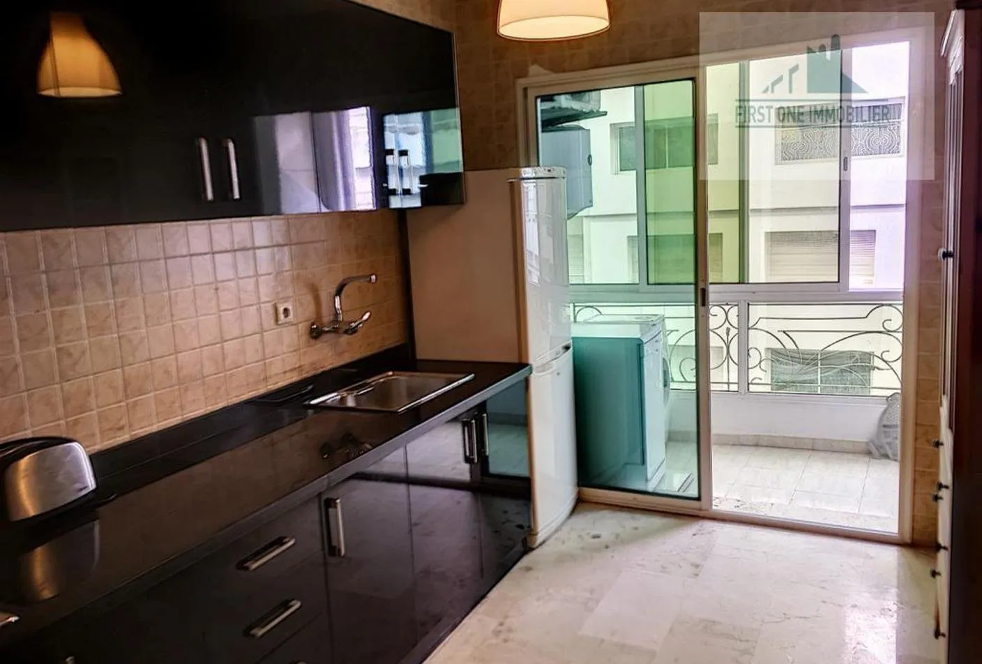 Appt meublé 2 chambres Racine - الدار البيضاء