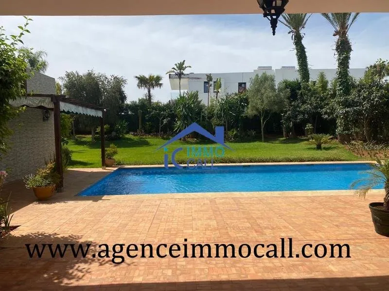 Villa meublée à louer au quartier SOUISSI-Rabat - الرباط (3)