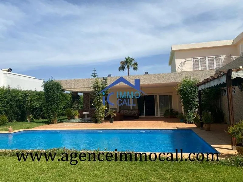Villa meublée à louer au quartier SOUISSI-Rabat - الرباط (2)