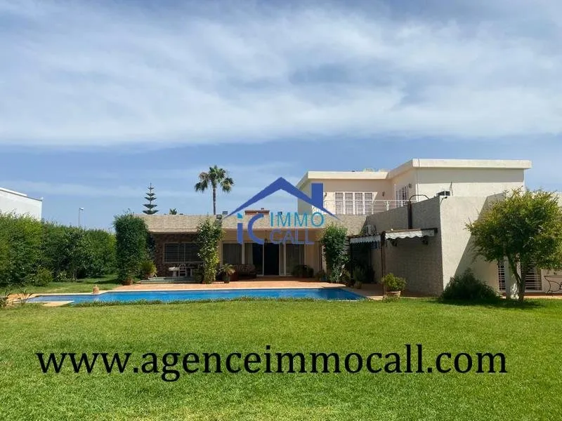Villa meublée à louer au quartier SOUISSI-Rabat - الرباط