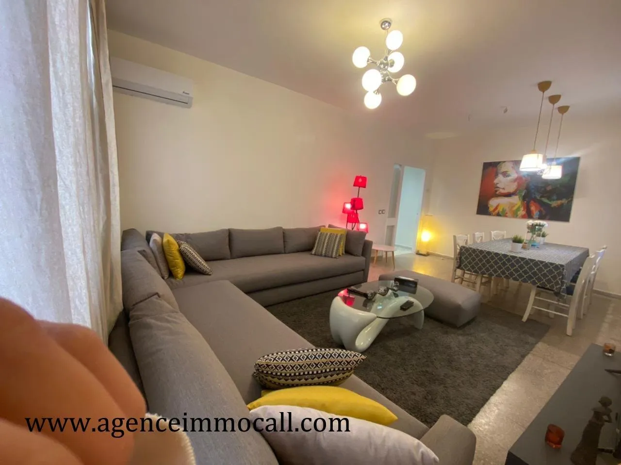 Appartement deux facades à louer à L'Haut Agdal - الرباط