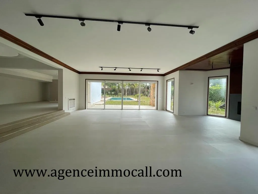 Splendide villa en location à SOUISSI - الرباط