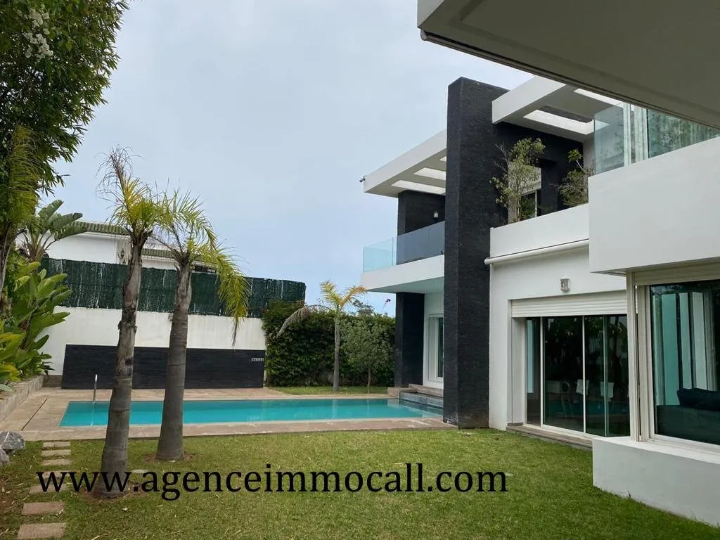Villa Meublé en location à Hay Riad - الرباط (3)