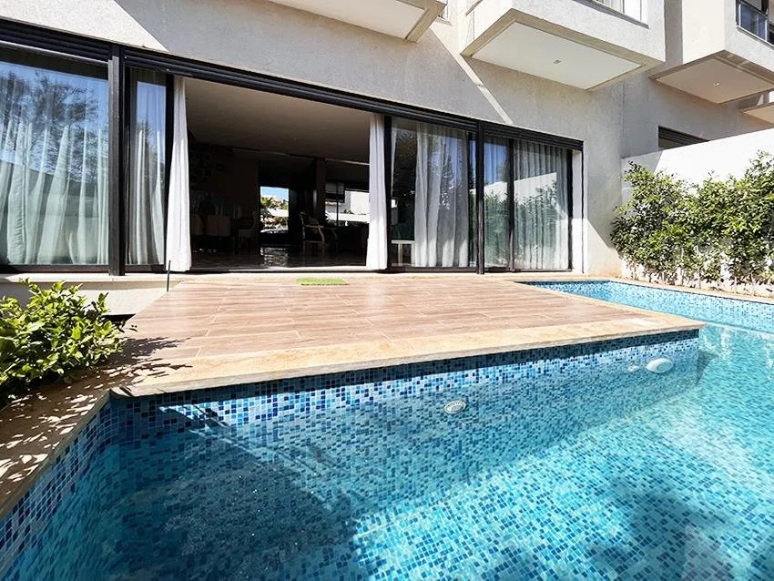 Villa meublée, front de mer, avec piscine. - الدار البيضاء