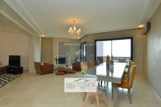 Bel appartement vue mer à louer en plein Ain diab - الدار البيضاء (3)
