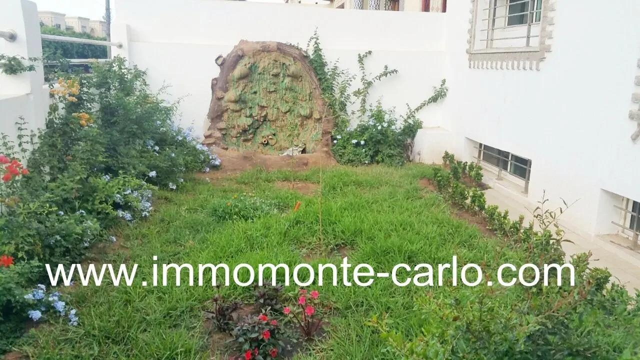 BELLE VILLA A LOUER A 5 MINUTES DE L'ÉCOLE AMÉRICAINE RABAT - الرباط