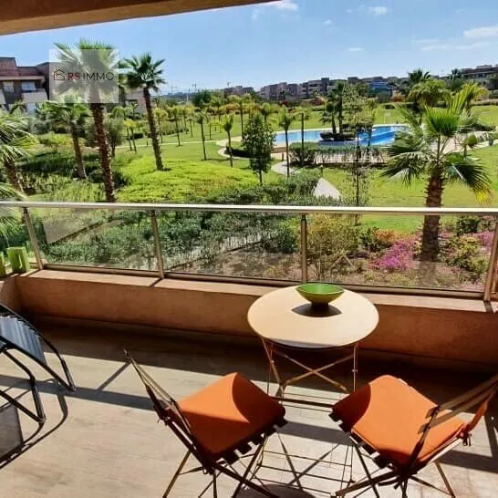appartement a louer a presitgia vue piscine - فاس