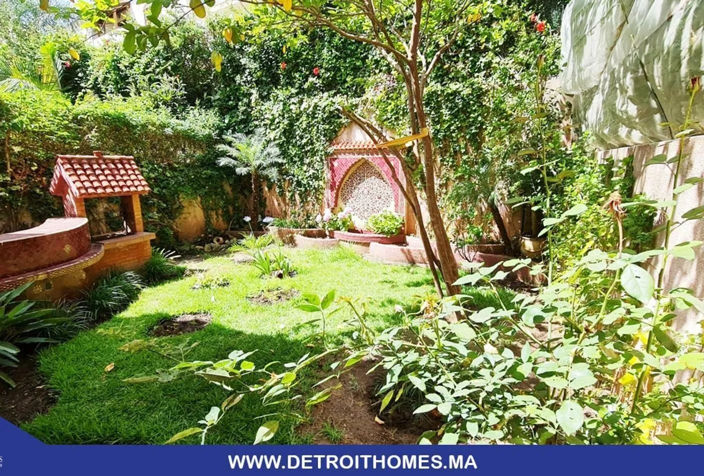Petite villa vide à la location avec jardin - طنجة