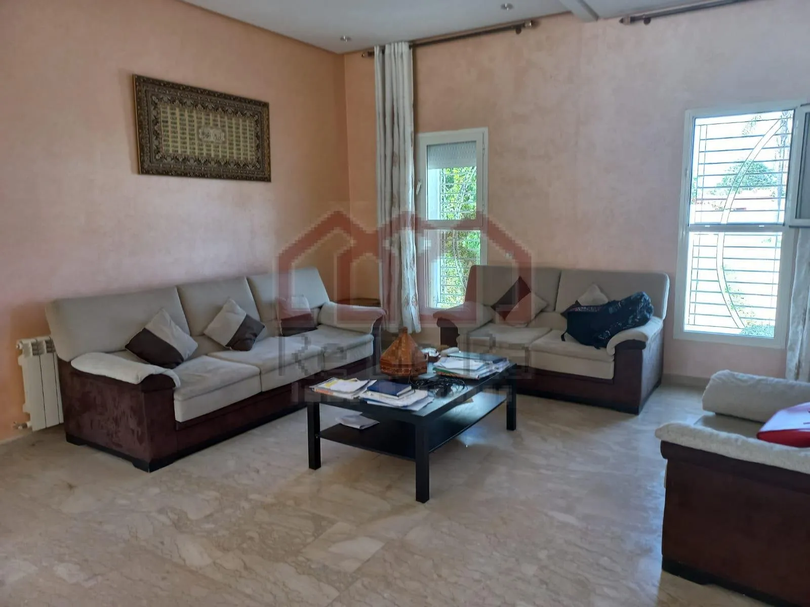 Très jolie Villa à louer avec piscine au quartier vieux marocain - تمارة (2)