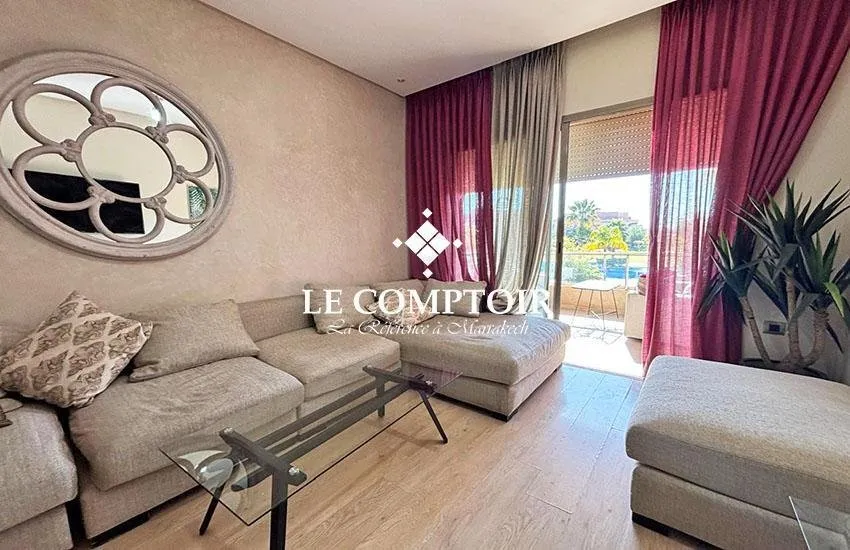 LOCATION BEL APPARTEMENT-RESIDENCE GOLFIQUE-MARRAKECH - مراكش (3)