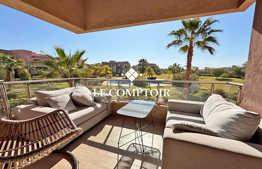 LOCATION BEL APPARTEMENT-RESIDENCE GOLFIQUE-MARRAKECH - مراكش (2)