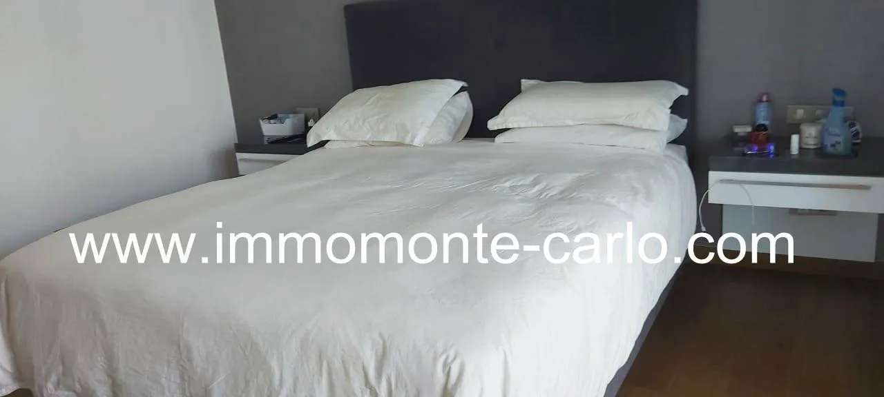 Appartement  haut standing meublé avec grande terrasse - الرباط (2)